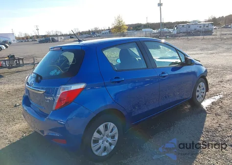 2012 Toyota Yaris Le from USA, damaged, VIN JTDKTUD37CD503193